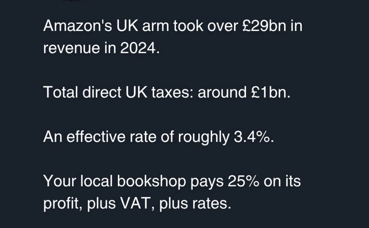 Bazzafowles's tweet photo. @RachelReevesMP Why don’t you help British firms by leveling the business playing field ???? https://t.co/uaC9fqiTUt