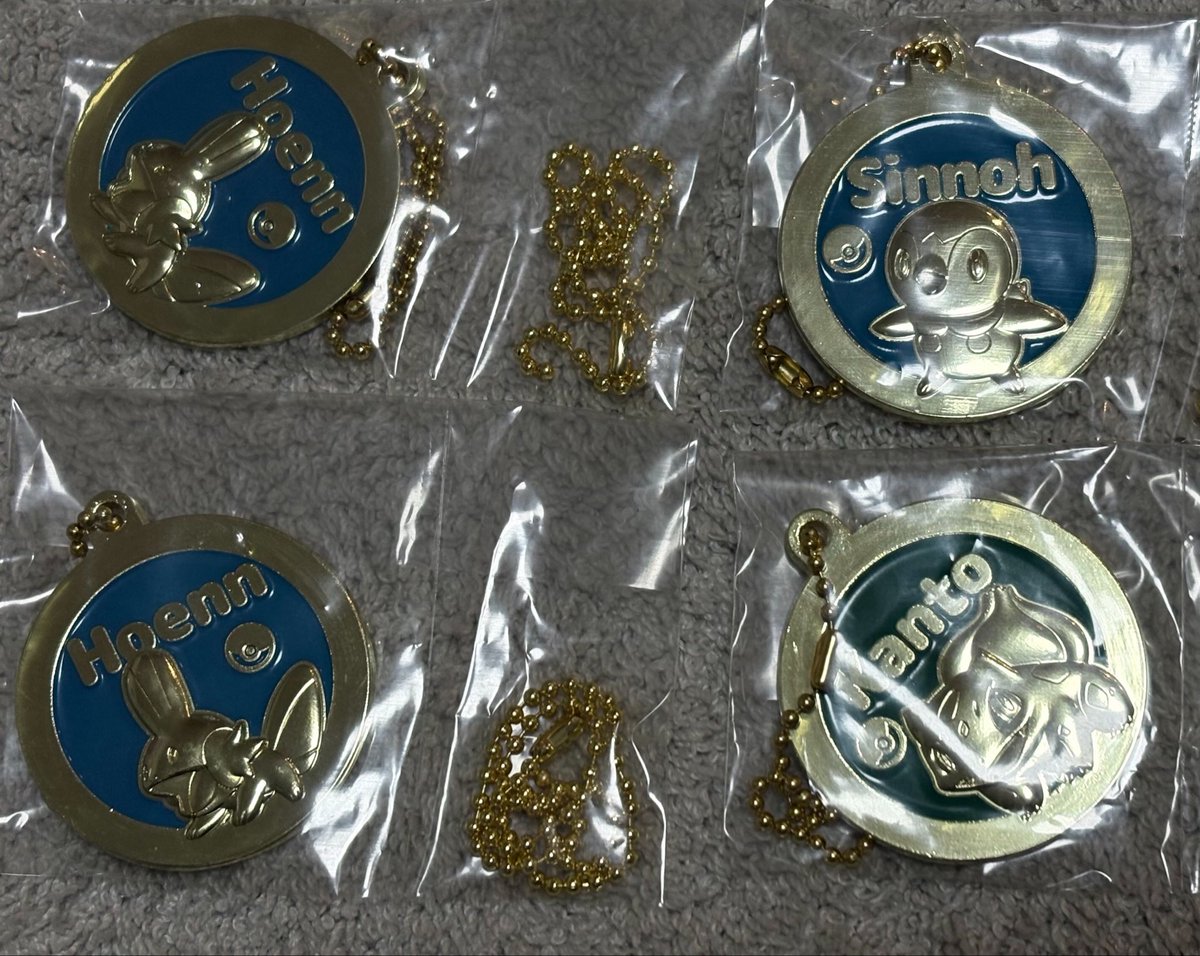 panda_5284's tweet photo. 一番くじ Pokémon 30th ANNIVERSARY vol.1 ポケモン 30周年記念メタルチャーム 交換

譲 J賞 フシギダネ ミズゴロウ2 ポッチャマ

求 同種 J賞 ヒノアラシ > チコリータ アチャモ ヒトカゲ

都内神奈川手渡しまたは郵送
纏めての方優先させていただきます。
お気軽にお声掛けください。 https://t.co/sndF9fvr8S