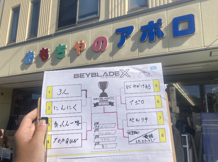 tgbey321's tweet photo. TOP★GUN S1イベント
おこじょCUP  チーム戦
inおもちゃのアポロ　🏆

暑い中ご参加して頂いた皆さま方
ありがとうございました❗️
開催協力して頂いた、
#おもちゃのアポロ さん
有難う御座いました。

みんなが楽しめる、熱いバトル🔥
が開催でき、心より感謝申し上げます💕 https://t.co/TRZp4Vw6Su
