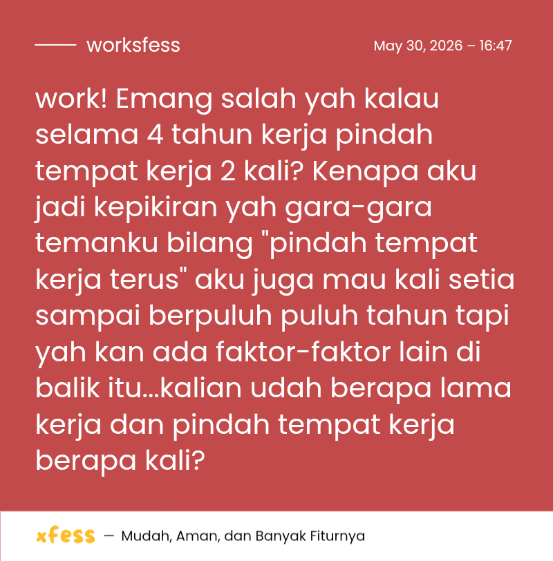 WORK tweet media