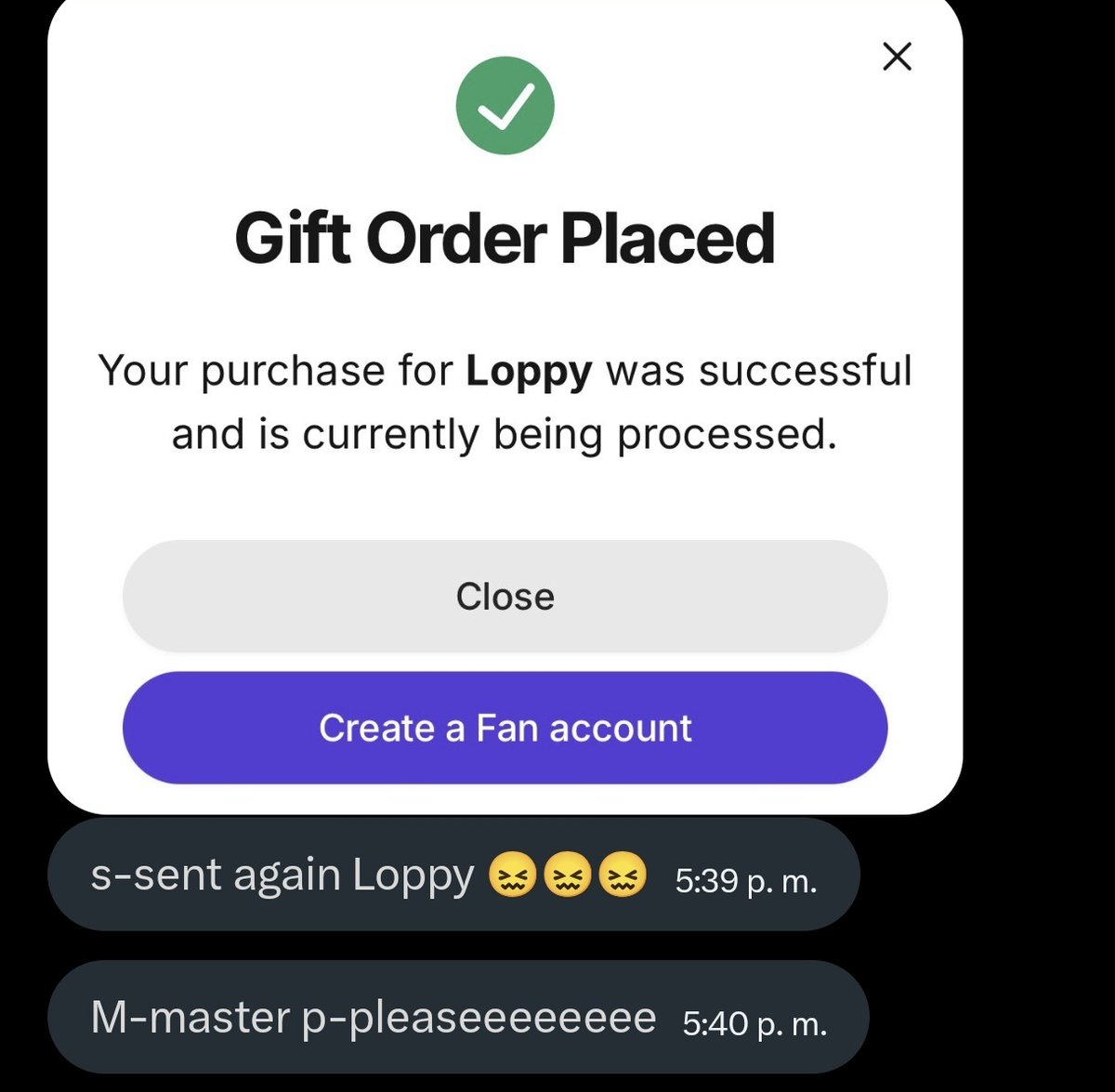 Loppy (may 190/300$) tweet media
