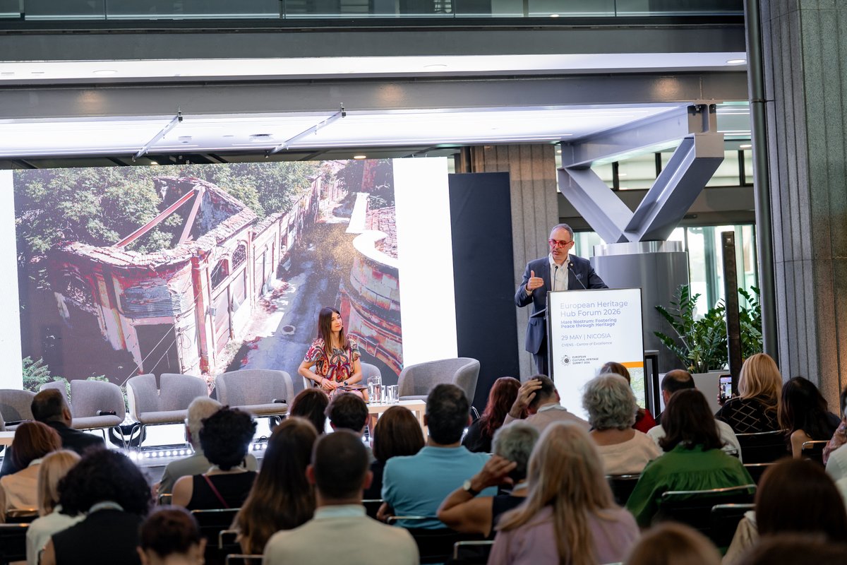 EurHeritageHub's tweet photo. 👋 Thank you again for joining the #HubForum yesterday and for being part of this important conversation on culture, cooperation & peace 🌍
Find out more 👉 https://t.co/DGY4qV0qzM
📸 Josef Rabara and Felix Q Media / Europa Nostra https://t.co/GaOQuGdNyq