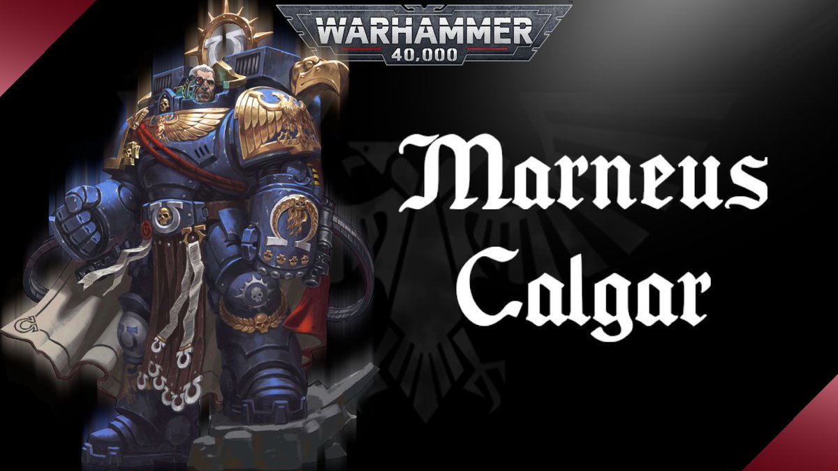 LLibrarium's tweet photo. Bonjour à tous ! 

Aujourd'hui je vous parle du Maitre de Chapitre des Ultramarine : Marneus Augustus Calgar

--> https://t.co/ApAlqh0dDU

Bon visionnage et bon dimanche à tous ! 

#warhammer40k https://t.co/h5FhHxmJlT