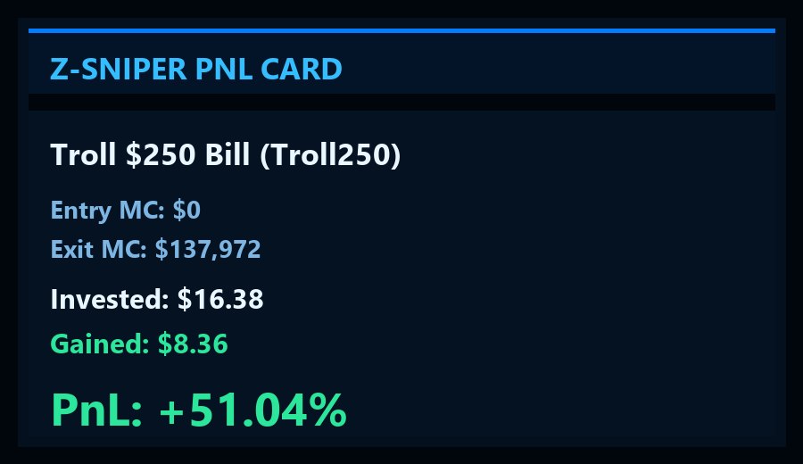 Zappitsignals's tweet photo. A team member decided to try out Z-SNIPER with real money...

The bot auto bought and auto sold in profit.

We are building...

Stay Ahead! https://t.co/JdxHIaexpf