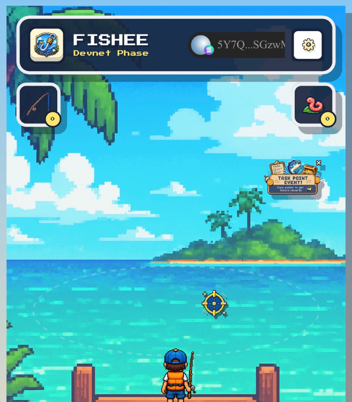 FisheeFun's tweet photo. We've seen some confusion about FISHEE lately, so here's a quick breakdown.

There are currently 2 different modes:

🎣 Devnet Phase
https://t.co/r6k1TpaqGq
This is our original game mode.
Catch fish, stake them as NFTs, earn Devnet SOL rewards, complete social tasks, collect badges, and build up your profile. The more points, activity, and badge achievements you accumulate, the better positioned you'll be for potential future rewards.

🌙 Moon Mode
https://t.co/iqGAUyEeSu

This is our mainnet event mode.
Fish no longer appear here. Instead, you'll catch Pearls and have a chance to earn 1-10 SOL rewards. Collect as many Pearls as possible and compete on the weekly leaderboard. The #1 fisher takes the entire weekly SOL prize pool.
Moon Mode also supports the ecosystem, with 33% of item revenue used for $FISHEE buybacks & burns.

Two different modes.
Two different goals.
Play whichever fits your style.