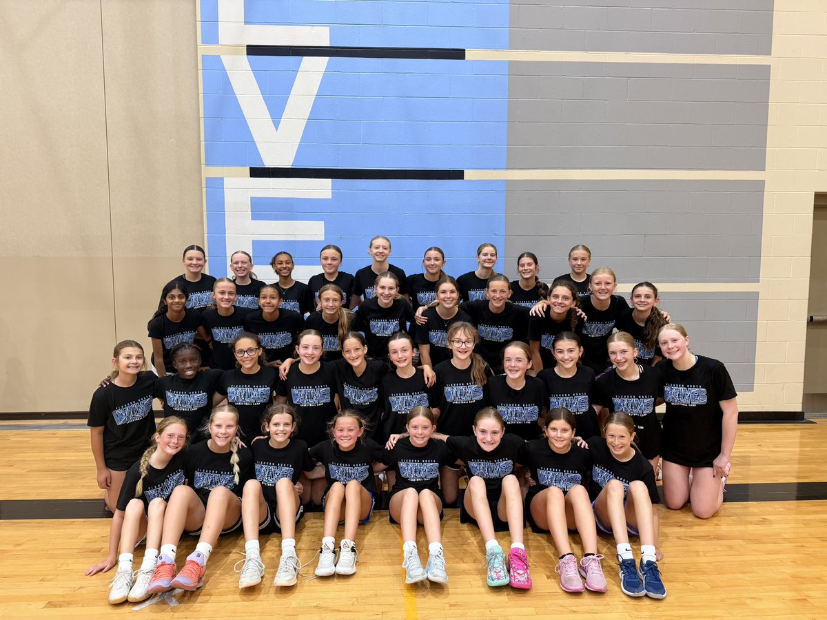 ElkhornNorthGBB's tweet photo. 🏀Middle School Camp…
TALENT, SKILLED, COMPETITIVE!!!
Excited about this group &amp; the talent that was on display all over the gym!  
Coaches didn’t have to coach attitude or effort. It was on full display all week. Ultra competitive, multi sport athletes!
FUTURE is bright! 🐺🏀 https://t.co/kr5Jb2f0aQ