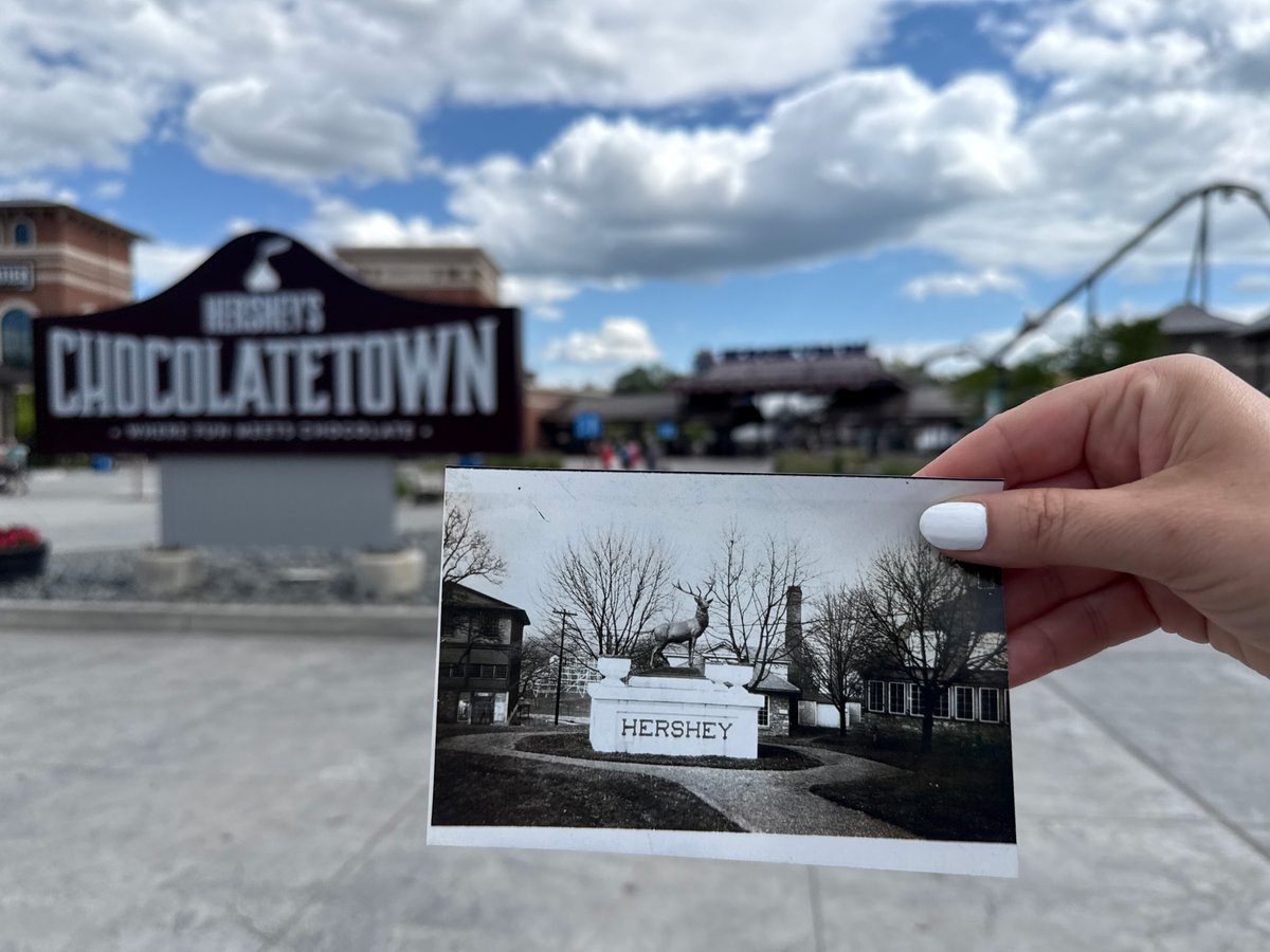 Hersheypark's tweet photo. On this day in 1906, "Hershey Park" first opened, and we've been delighting guests ever since! 

☀️ To celebrate our 120th birthday, enjoy our summer of savings on #Hersheypark tickets. Deals end TOMORROW: https://t.co/SB4nu81FzD https://t.co/OsYqZYckt2