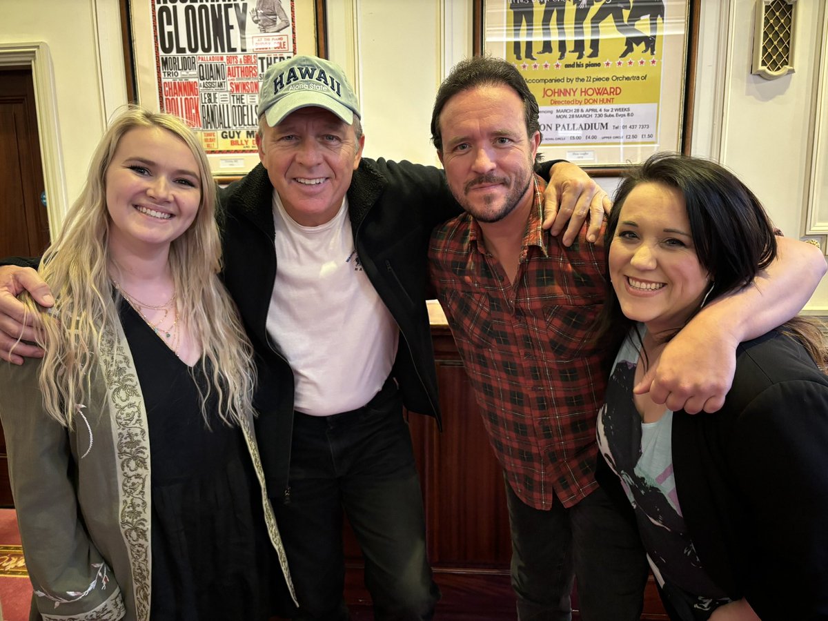 mrrobertbrendan's tweet photo. She’s spot on. Grease 2 is class. Here’s my sis, me and my wife meeting Maxwell a couple of years back. Iconic #grease2 https://t.co/7tkTWnZ8FU