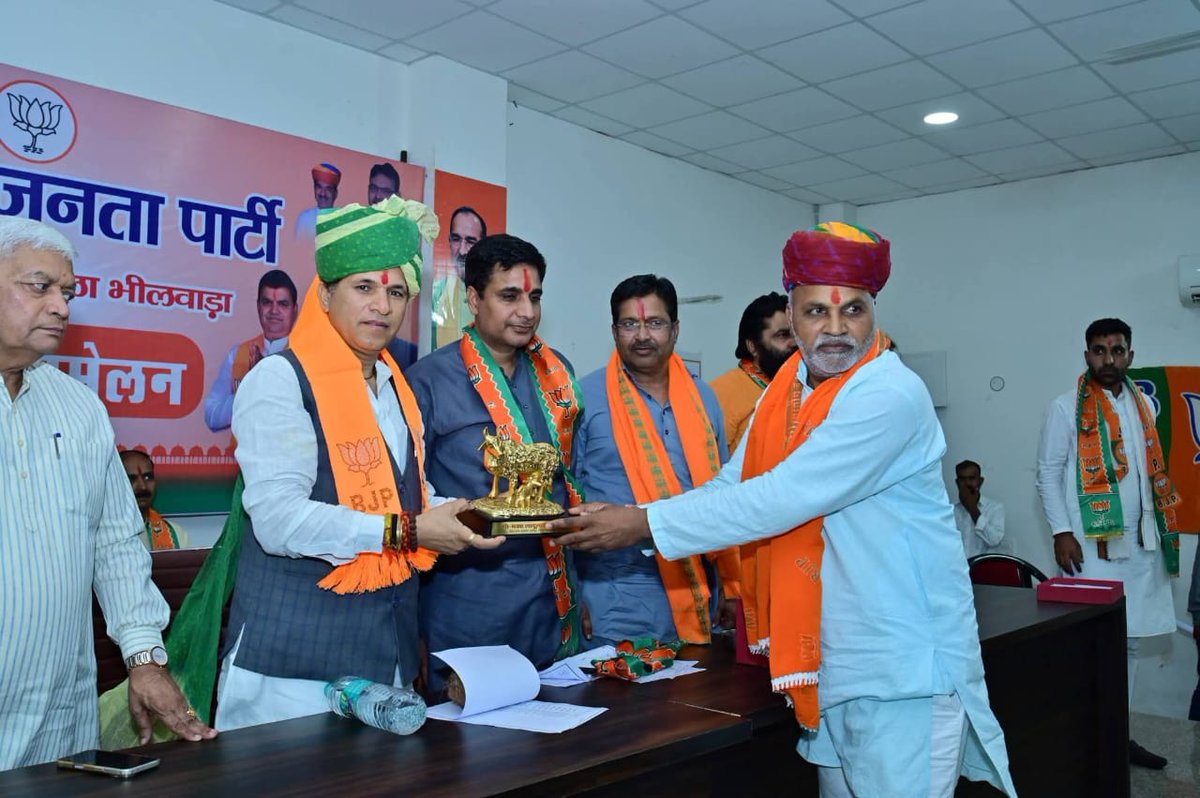 BJP Rajasthan tweet media