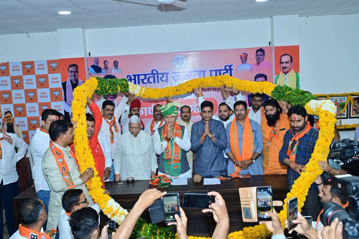 BJP Rajasthan tweet media
