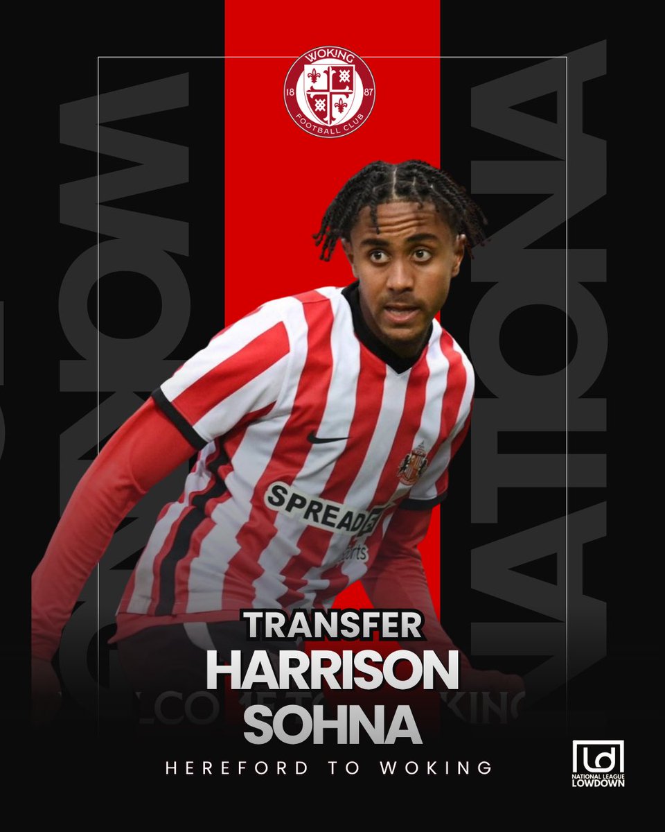 NLLowdown's tweet photo. 🗞️ TRANSFERS:
Here are four more transfers you may have missed over the last 24 hours;

- Bryan Ifeanyi to Forest Green
- Charlie Carter to Sutton
- Harrison Sohna to Woking
- Tyrique Clarke to Worhing https://t.co/7bauZ7NRnm