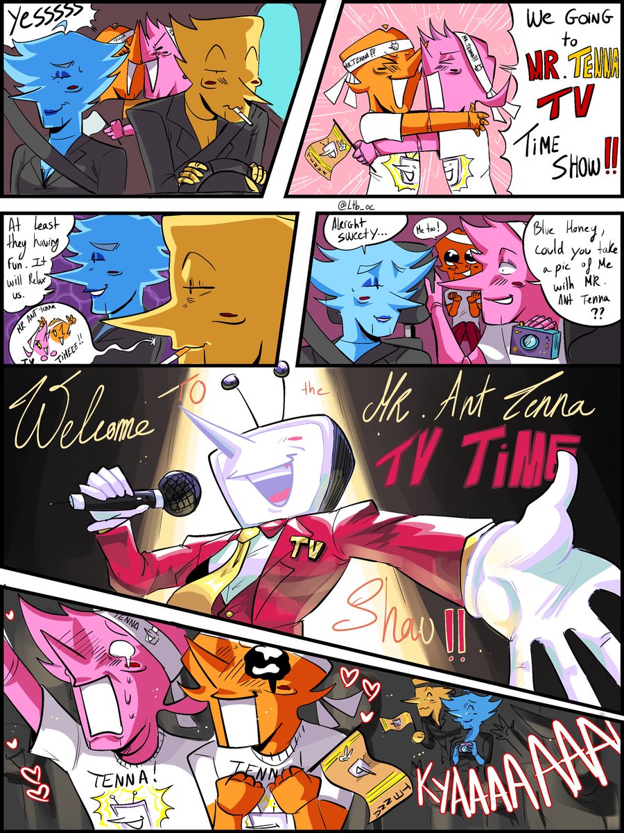 ltb_oc's tweet photo. Uhhh idk im tired lmao-
But Orange and Pink are Huge Tenna's fans.... even if Pink try to be nonchalent abt it
🧡🩷💛🩵📺
#deltarune #tenna #addisons https://t.co/NuAHXLCXaH