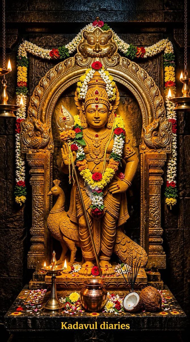 JanhvikapoorFC_'s tweet photo. Vetri Vel Muruganukku Arogara 🙏 https://t.co/yU8urGk5ut