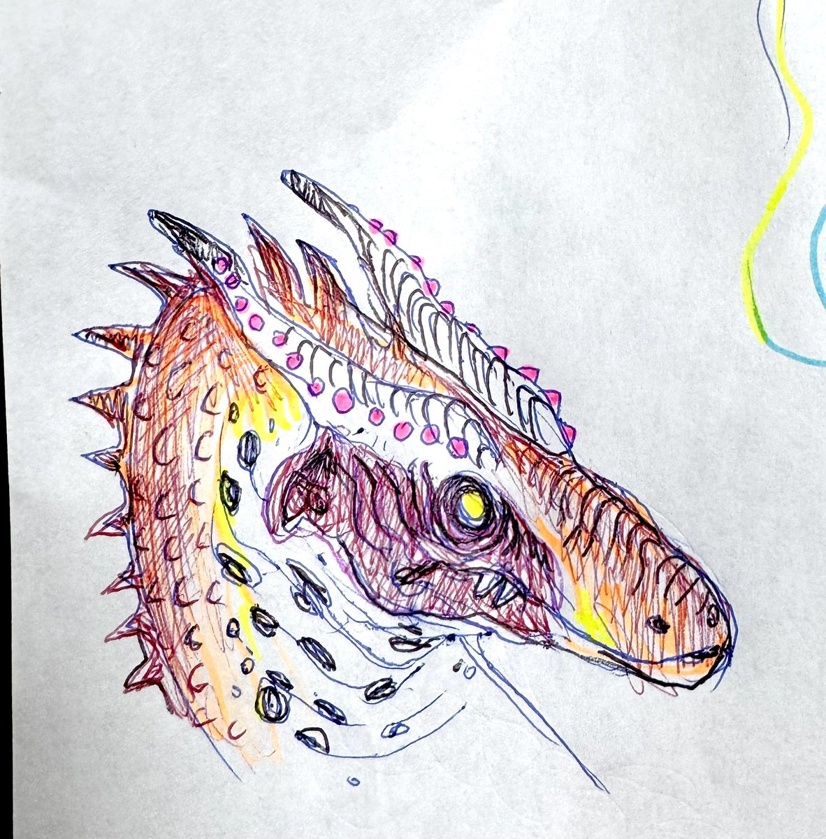 dimetrodont's tweet photo. Random WoF character doodles https://t.co/hIpTCrbC4J