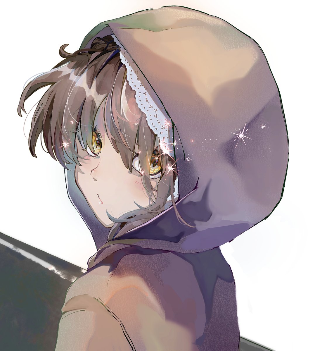 wanui_v's tweet photo. 「ん？」
#イラスト https://t.co/XYWKpkH58J