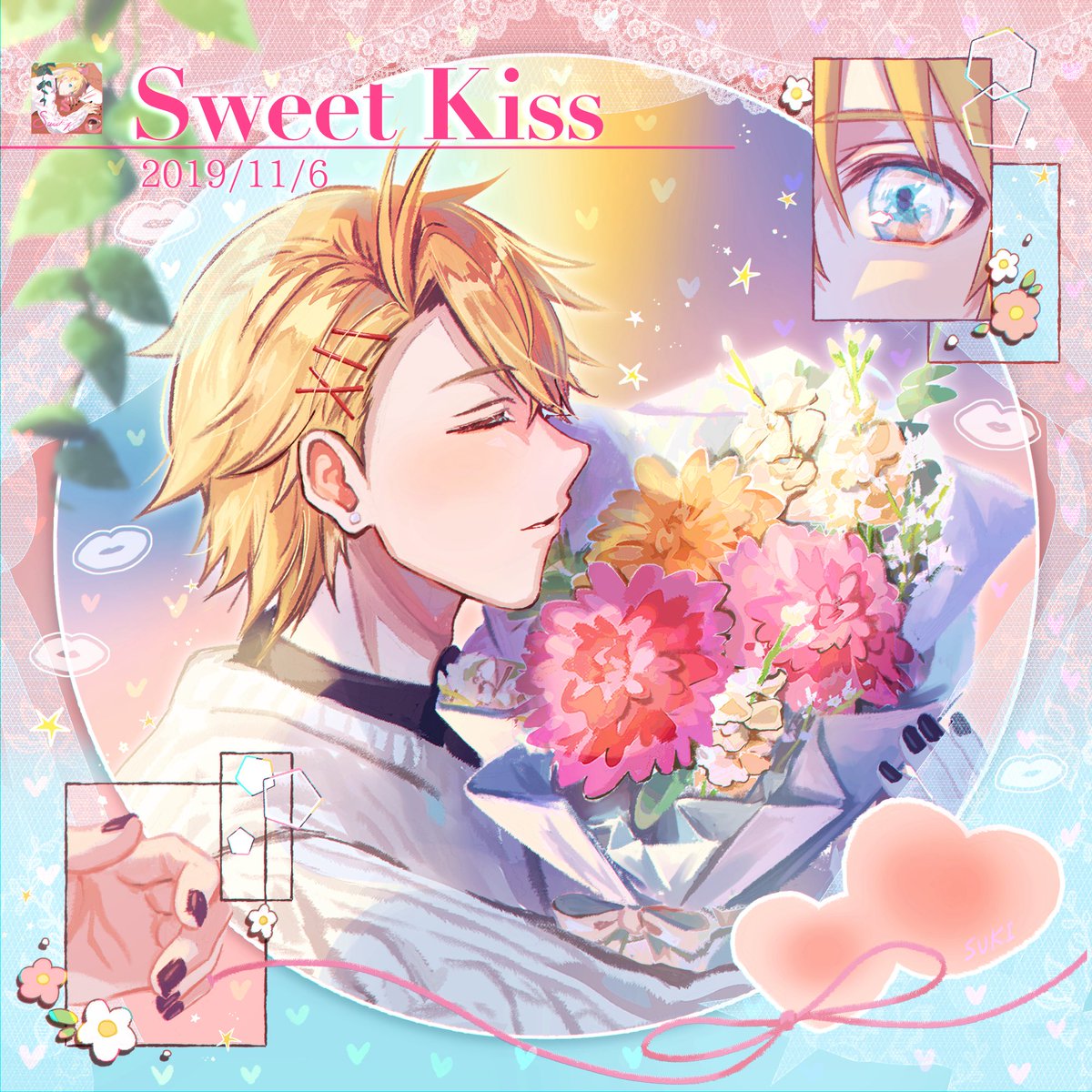 budou0102's tweet photo. 🎀.˚⊹ ‧⁺ ── ୨୧ ── ⁺‧ ⊹˚.💕

　　      💋10th Song
　           「Sweet Kiss」

💕.˚⊹ ‧⁺ ── ୨୧ ──  ⁺‧ ⊹˚.🎀 https://t.co/szZLnWnwtG