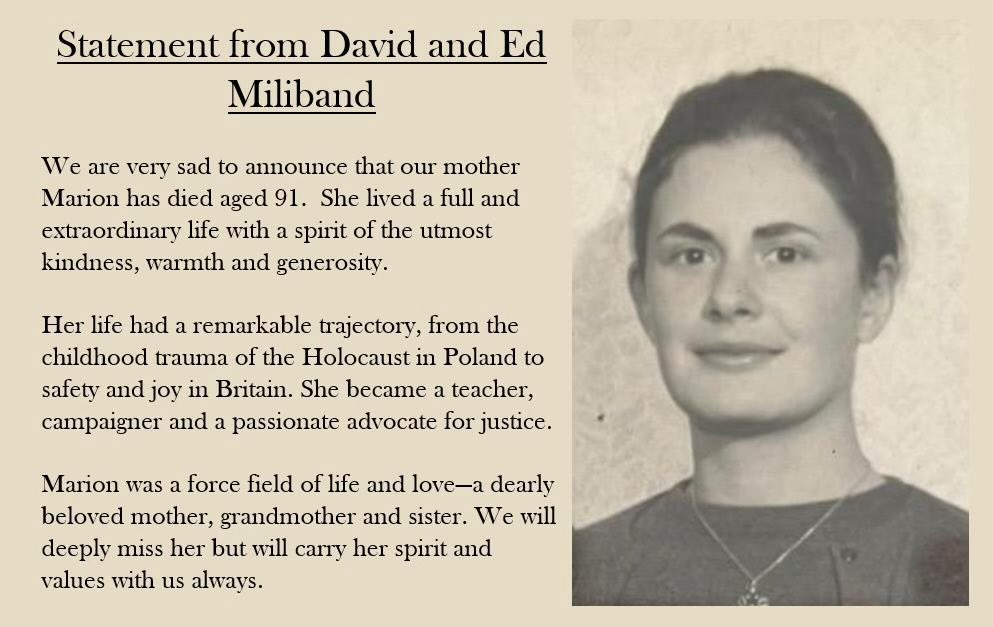 David Miliband tweet media