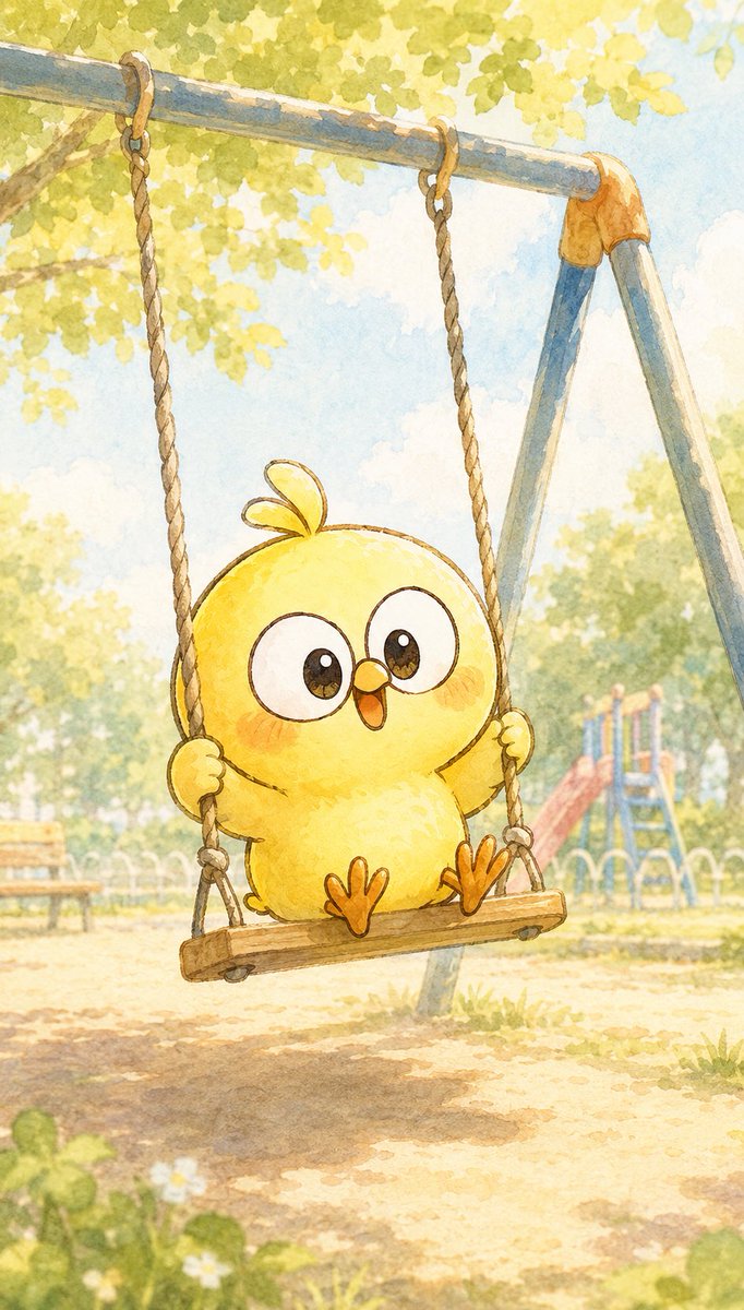 CrazyGac's tweet photo. ぶらんこ♪ https://t.co/wM8IiLHFG0