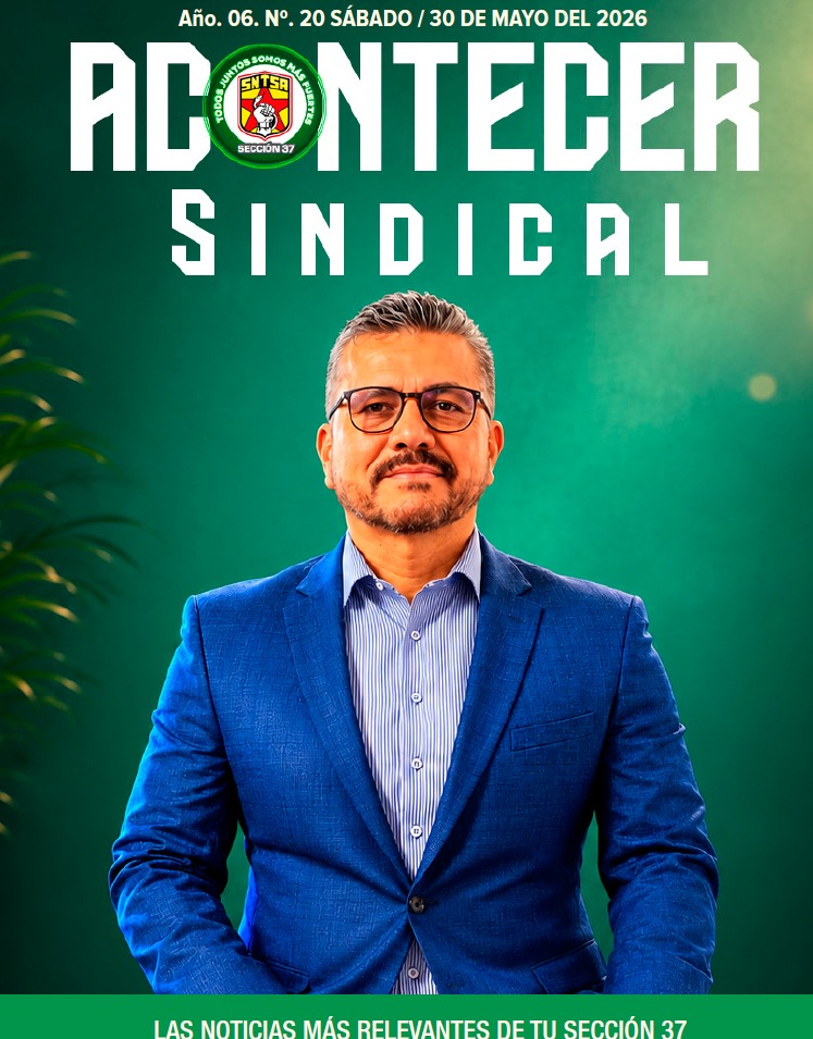 sntsa_37's tweet photo. Acontecer Sindical S37 -  El rumbo de SNTSA37: liderazgo, unidad y propósito para llegar más lejos.

https://t.co/fuSh3tpB5o https://t.co/kujyoFThqI
