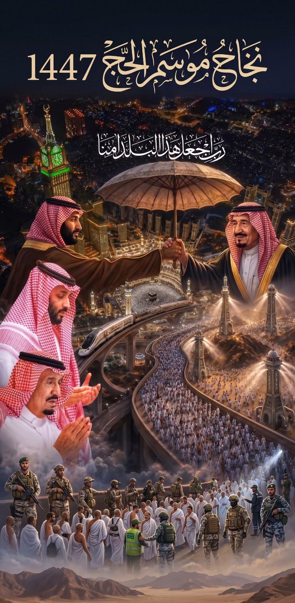 maherswigh's tweet photo. شكراً مملكة العطاء 🇸🇦
نبارك للمملكة العربية السعودية قيادةً وشعباً النجاح الباهر لموسم الحج. جهود استثنائية  وتنظيم عالمي وإنسانية أبهرت العالم في خدمة ضيوف الرحمن

دام عزك يا السعودية ودامت رايتكِ خفاقة بالمجد والريادة  🕋💚

#نجاح_موسم_الحج  #السعودية #حج_2026 https://t.co/Hnm9H7lcfg