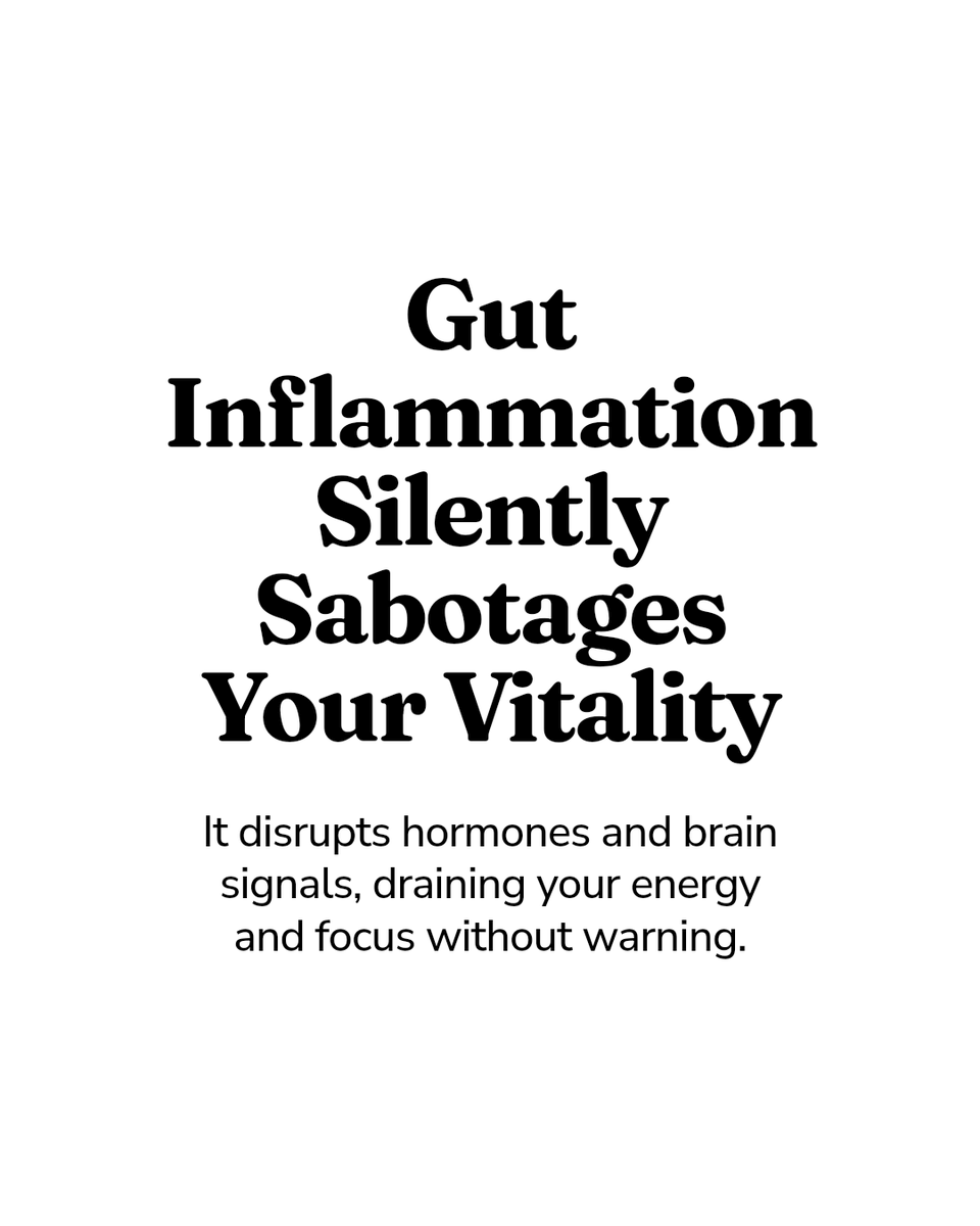 RTkumar's tweet photo. Gut inflammation can quietly drain your energy, libido, and mental sharpness. It disrupts hormone balance and brain signaling, leaving you depleted without warning. #FunctionalMedicine #OzoneTherapy #LifeWellMD #GutHealth #TreasureCoast #MensVitality https://t.co/GMf65KE0ID