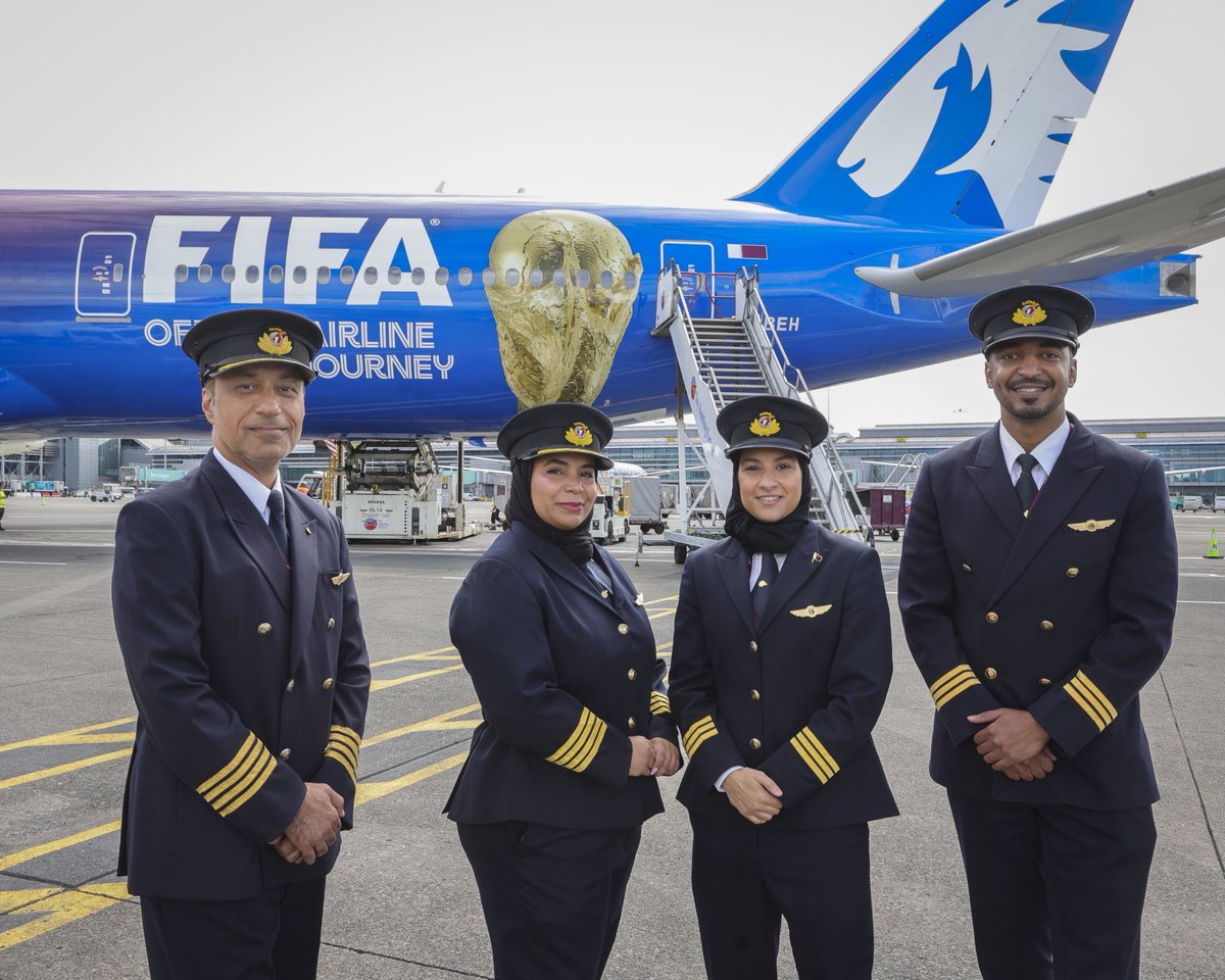 Qatar Airways tweet media