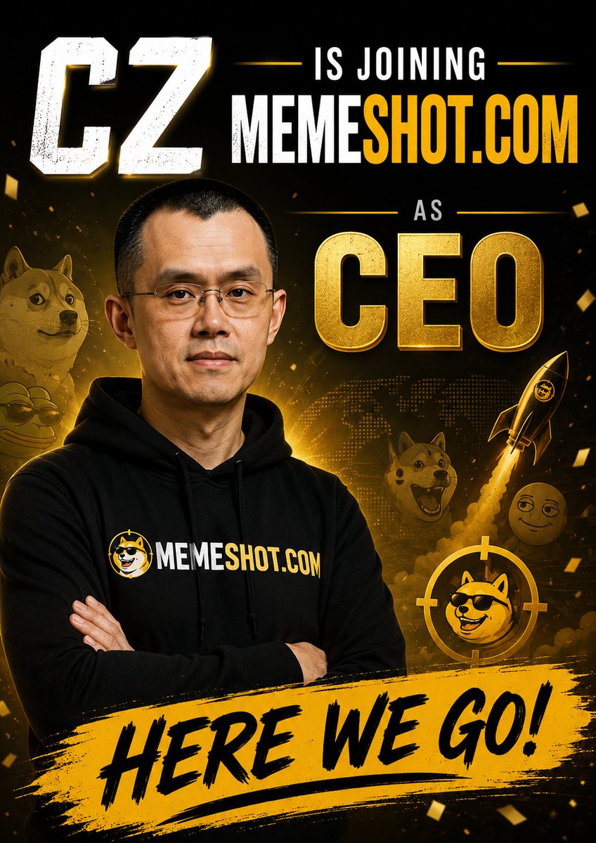 MemeShotCom's tweet photo. welcome our new CEO, HERE WE GO! https://t.co/AXMNIJ3pUR