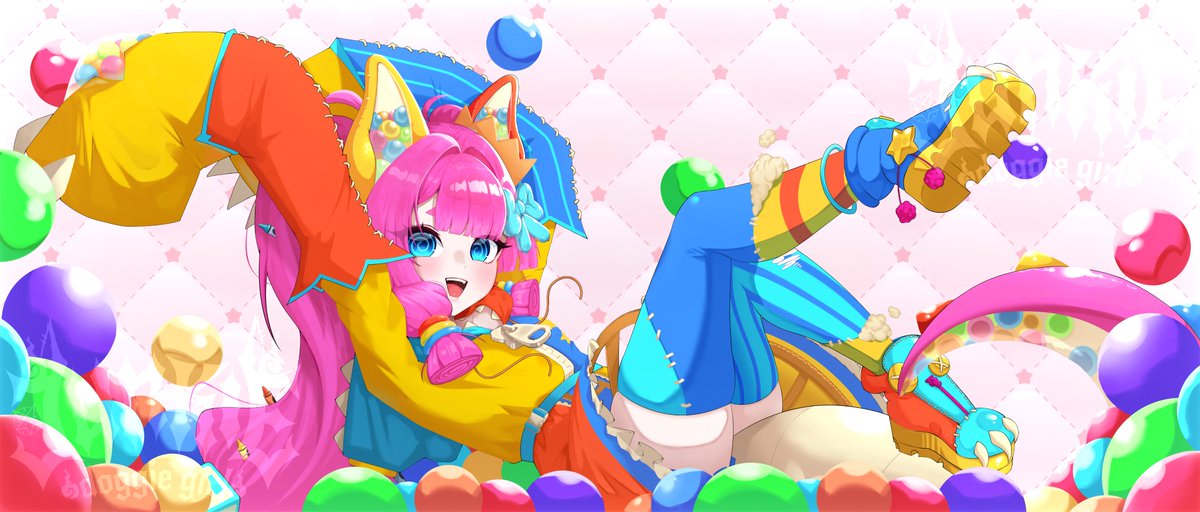 JunkieDogGirl's tweet photo. I tried to draw a cute gal for once. I think i did pretty ok!

🍭Vtuber : @/CandyKerfuffle 
✒️ Artist: @/JunkieDoggieGirl
📷 Live2d Animation: Coming Soon.... https://t.co/uT7kmLO0jz