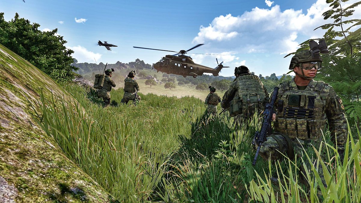 Ph_2035_Mod's tweet photo. Hi! The newest and final update for PH2035 mods are up! Featuring Vanilla'd UNA Units and Additional Assets ranging from vanilla to CDLC dependent ones. 
DL Link: https://t.co/eiqYAQBP2U

#Arma3 #ArmaPlatform #Arma3Mods https://t.co/5IUaflJDrp