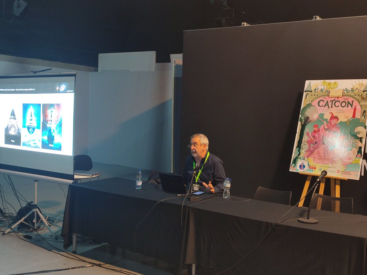 Sc2f2's tweet photo. La ciència ficció de Cixin Liu a mans de Jordi José a la #CatCon2026 https://t.co/xKzvcCHRZp