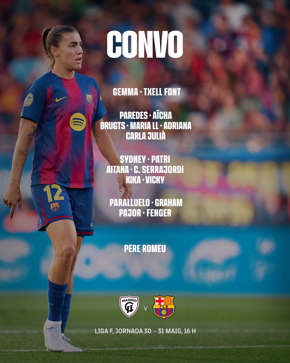 FC Barcelona Femení tweet media