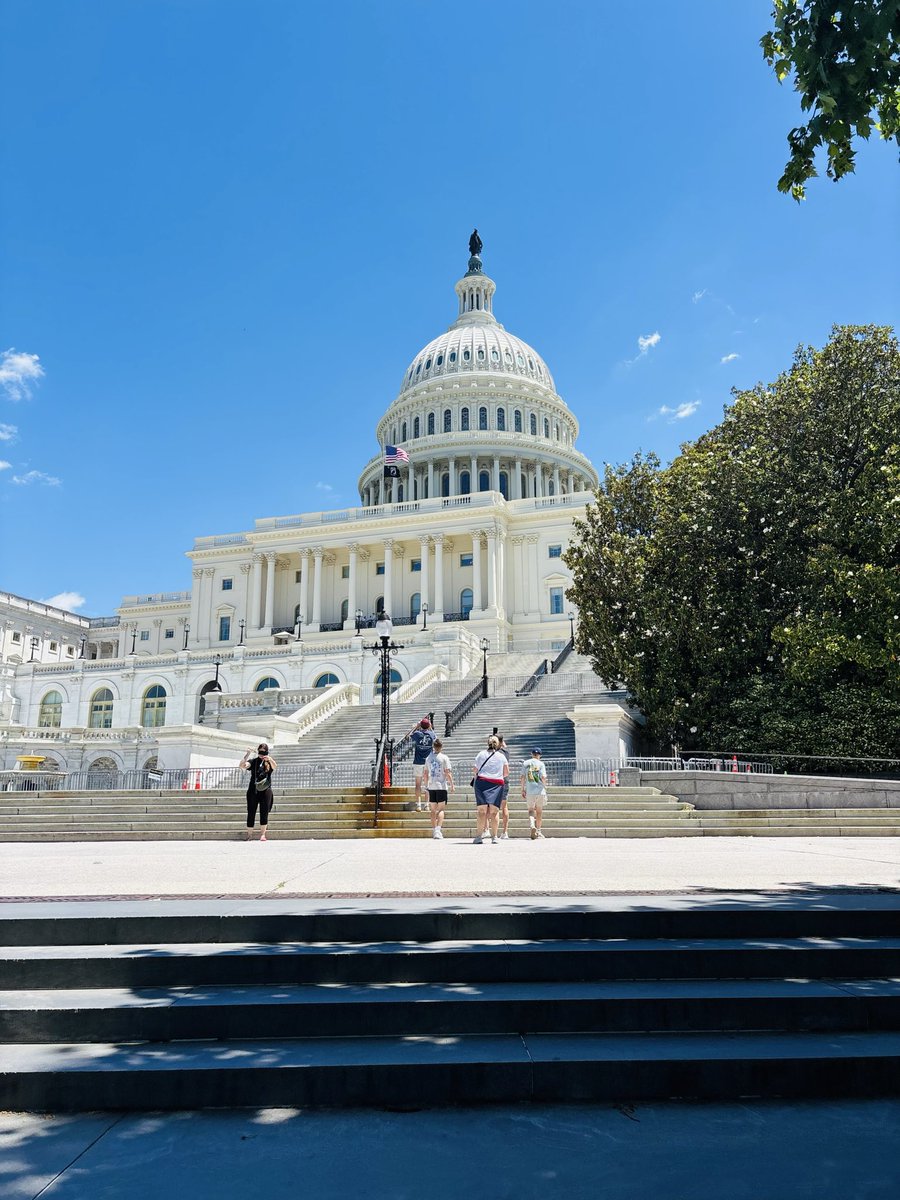 SharonHechterMD's tweet photo. Beautiful day on Capitol Hill in Washington, DC with the NHMA this week. We met with congressional staff to discuss the physician shortage, IMG workforce pathways, Conrad 30 reauthorization, residency expansion, and improving healthcare access. Grateful for the opportunity to advocate for policies that strengthen our healthcare workforce and improve patient care access across the country. 🏛️🇺🇸

#NHMA #HealthcarePolicy #PhysicianShortage #IMGs #GME #Medicare 💰💸#ResidencyExpansion #HealthEquity #HealthcareAccess
