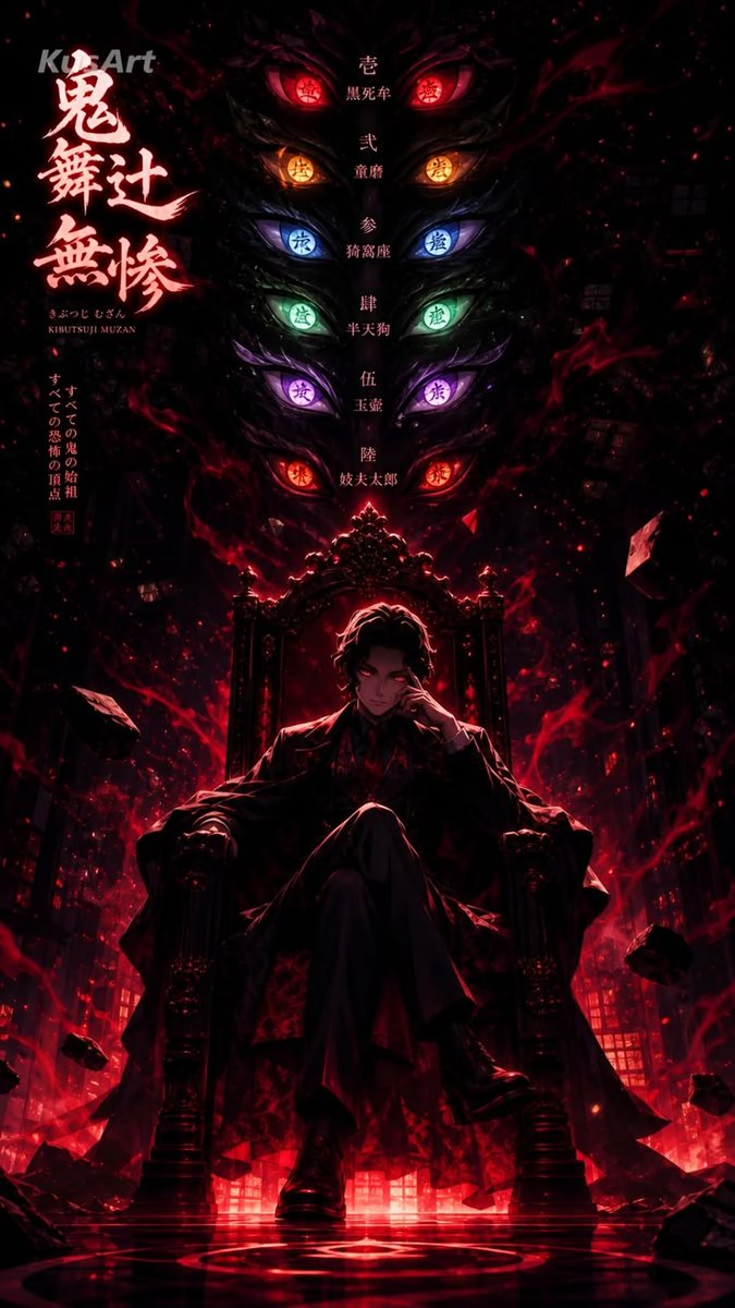 noobwallpaper's tweet photo. Muzan Demon Slayer https://t.co/hfFE9Ex94u