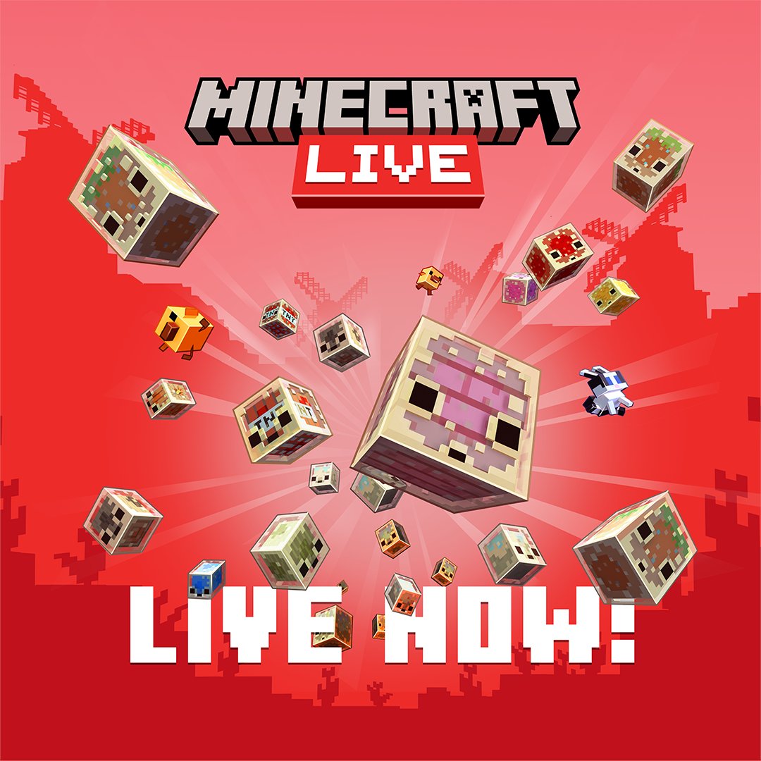 Minecraft tweet media