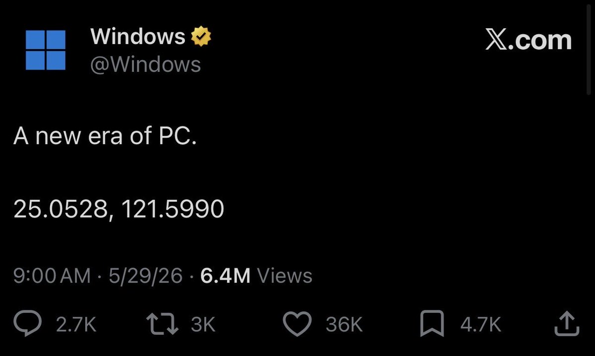KenSF87's tweet photo. A new era of PC. 😅 https://t.co/rzAJ3z69dT