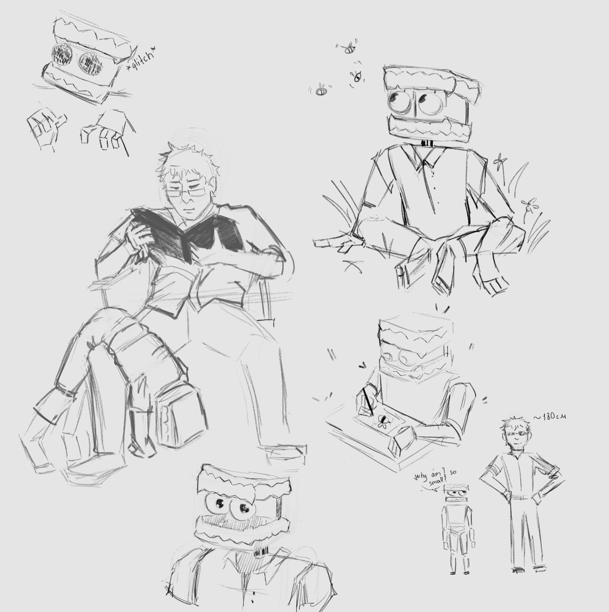 Arsif | Caine Reborn AU + commissions tweet media