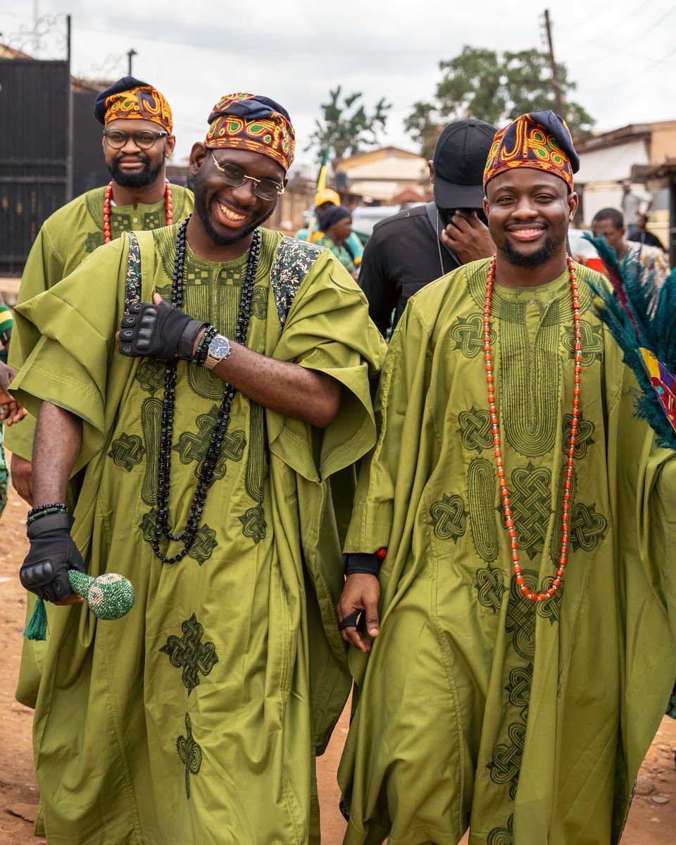 Bimbo_Otun's tweet photo. Despite all challenges prior to the day, Ojude-Oba 2026! 🐎 ❤️ https://t.co/C8rgkfk2LN