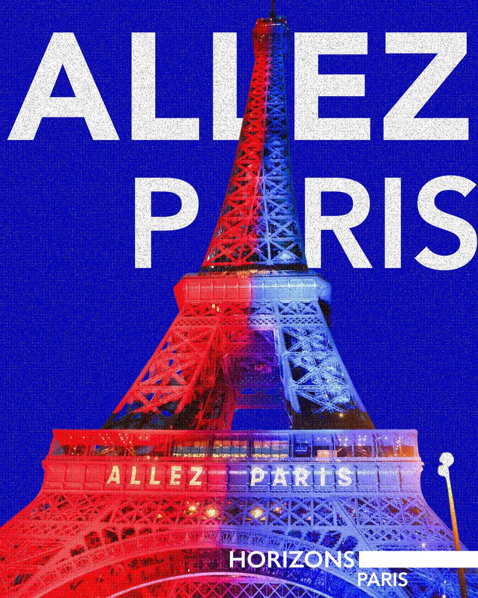 HorizonsParis's tweet photo. Allez Paris !! 🇫🇷
H-1 avant la finale de la ligue des champions. ⚽️ https://t.co/Qa9gMMENzd