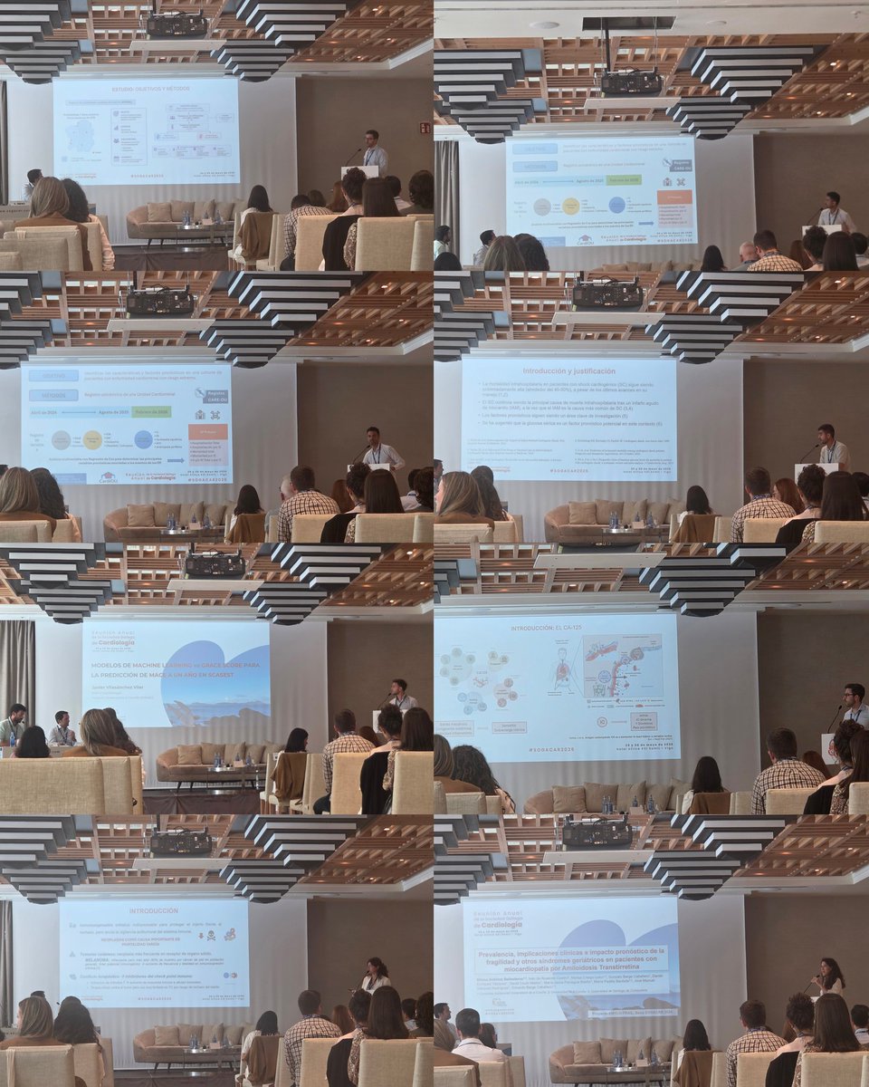 SOGACAR_'s tweet photo. Selección de las presentaciones realizadas. Excelentes trabajos y enhorabuena por las presentaciones #sogacar2026 https://t.co/S3J1sys2Ur