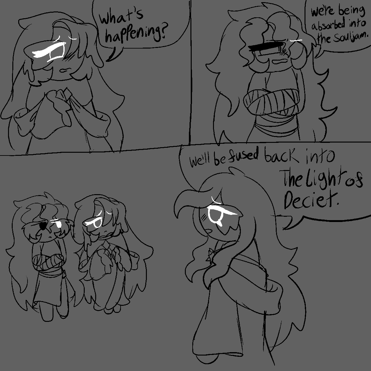Toby_108's tweet photo. The end of Moonstone's story part 2. (Lore dump comic)
//I'm so sorry that I rushed it. But, I did my best to make it look decent. https://t.co/Wt0wWT0utg