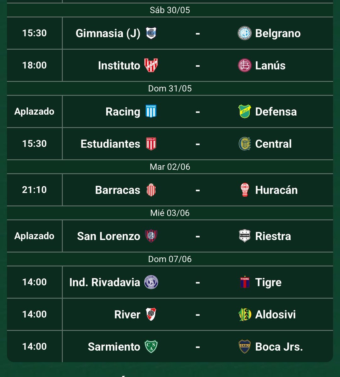 emaauriazul1889's tweet photo. Racing “aplazado” 
CASLA “aplazado” 
River y Boca seguramente también aplazados 

El fútbol sano, igualitario, inocente que les gusta a todos ustedes https://t.co/rQKCJRZAFn
