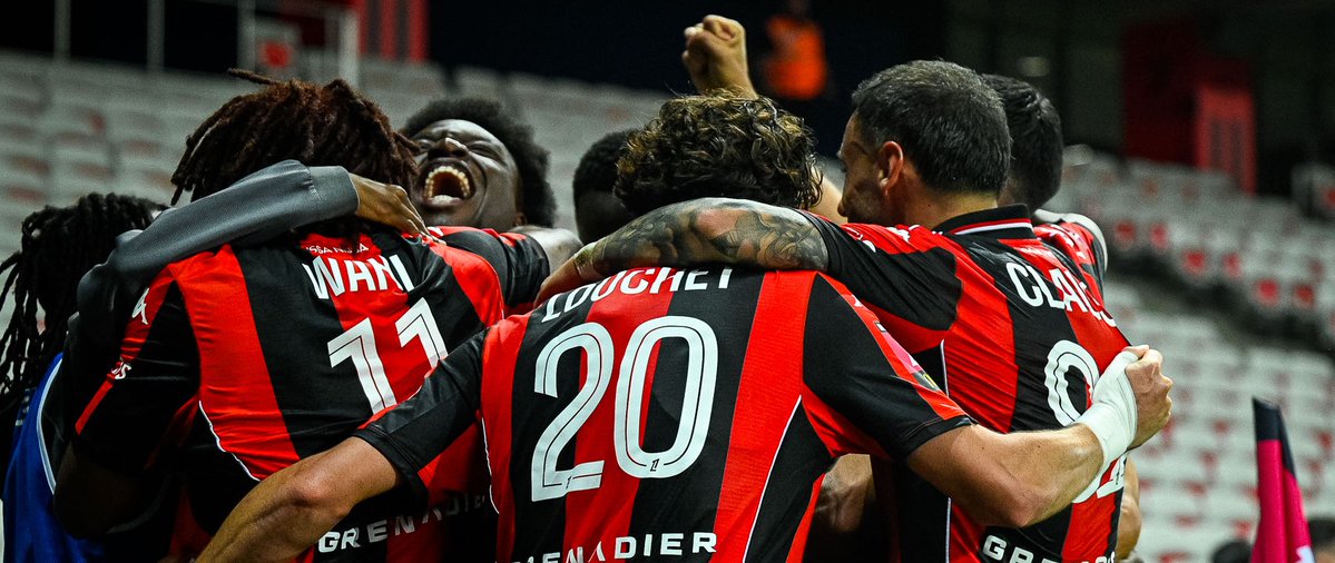 INEOS's tweet photo. Congratulations OGC Nice! A 4–1 win when it mattered most. Real character, real resilience. Ligue 1 secured. 🔴⚫️👏 https://t.co/sG75WRn59h