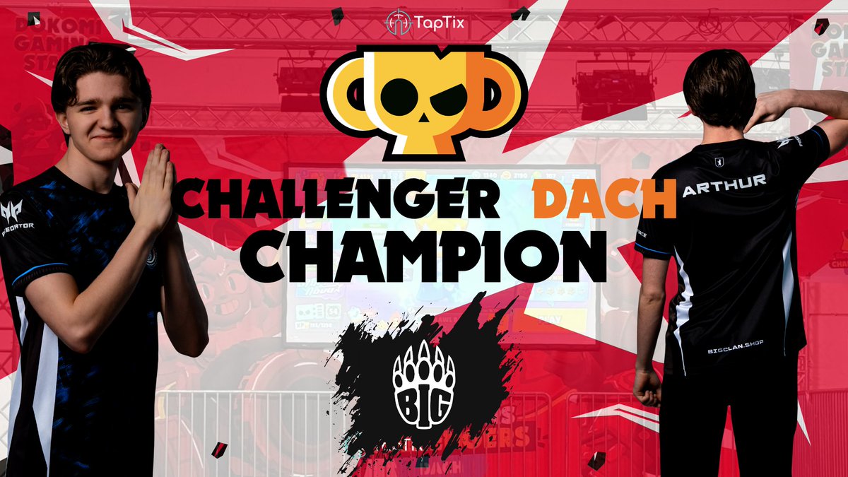 BrawlStars_DACH's tweet photo. Unser DACH CHAMPION heißt @BIG_BrawlStars
GGWP
Istanbul wir kommen!
#BrawlstarsDach 🔝 https://t.co/MTCKAUU9ey
