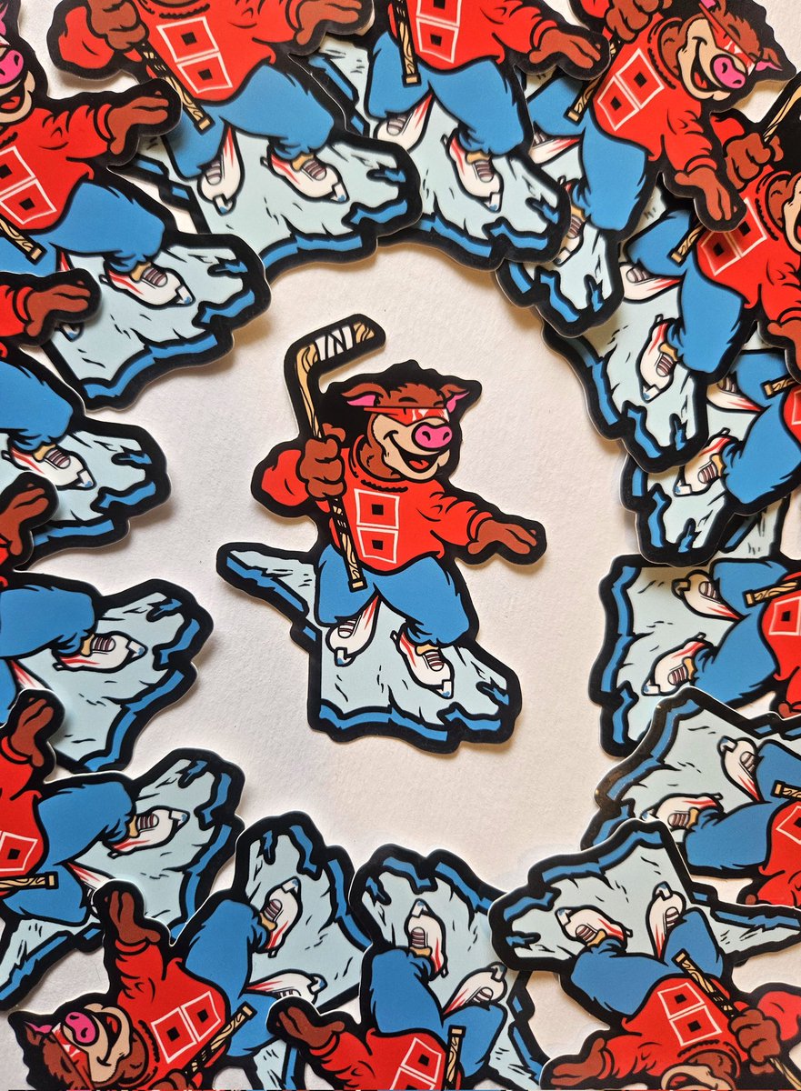 thatpunkpanther's tweet photo. I remember being extremely torn (still am) on what color to choose for this Canes ICEE sticker. Ultimately I went with red, what would y'all have chosen? https://t.co/bUt7IVr6Dh
