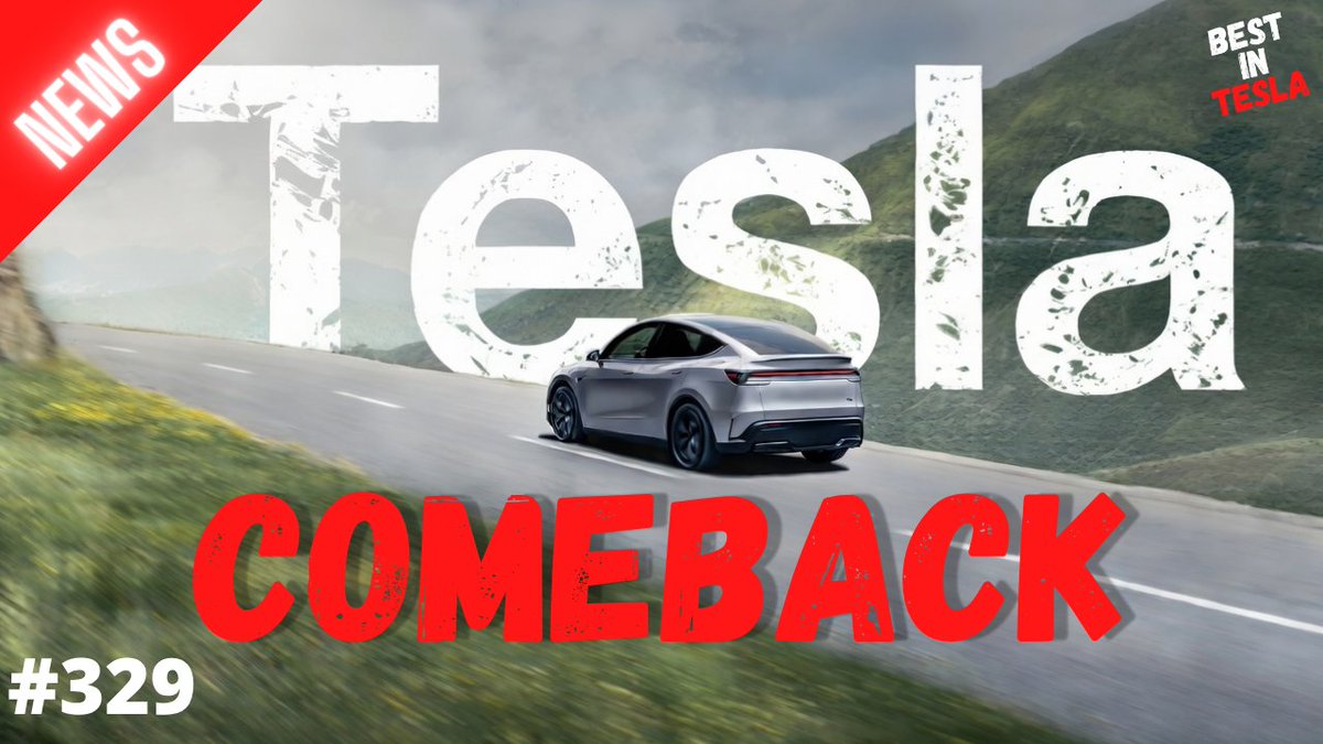 TeslaBest's tweet photo. ⚠️ NEW VIDEO OUT ⚠️

Tesla sales surge 67% in the EU 🥳
FSD Momentum is picking up 👀
VW COLLAPSE 42% in China 😳

Enjoy 😉
https://t.co/CHlXvWUP1q https://t.co/rzxK6umcio