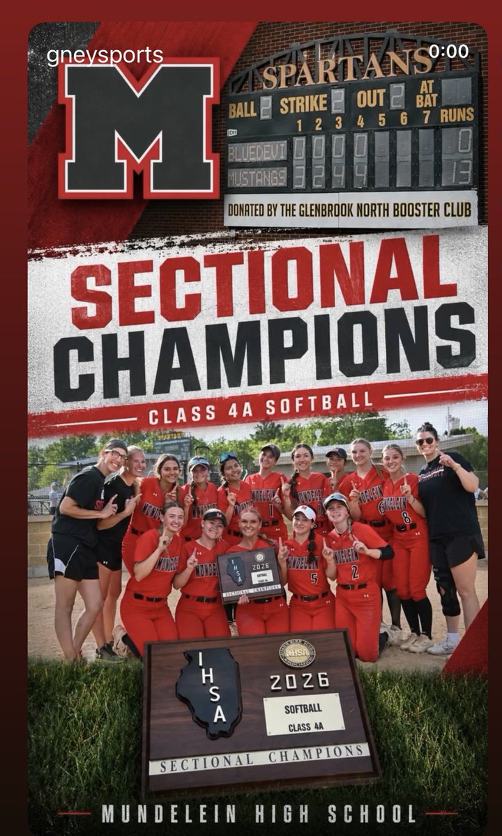 MakaylaMendoz17's tweet photo. Sectional Champs 🏆✅ on to Super Sectionals! 
@MHS_Sball @IowaPremierFP @D1Softball @ExtraInningSB @Sports_Recruits @NCSA_Softball @OliviaPazIPF @CoachJoshSB https://t.co/XA5ZvRjEsC