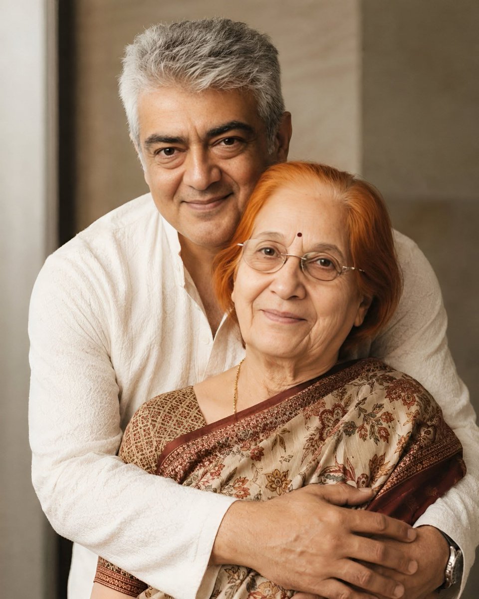 nivash_legend8's tweet photo. "A mother's love never fades; it lives on in every memory, every smile, and every heartbeat." 🥹🫂

#AjithKumar 🫂 https://t.co/4sYG0FQ0Mj