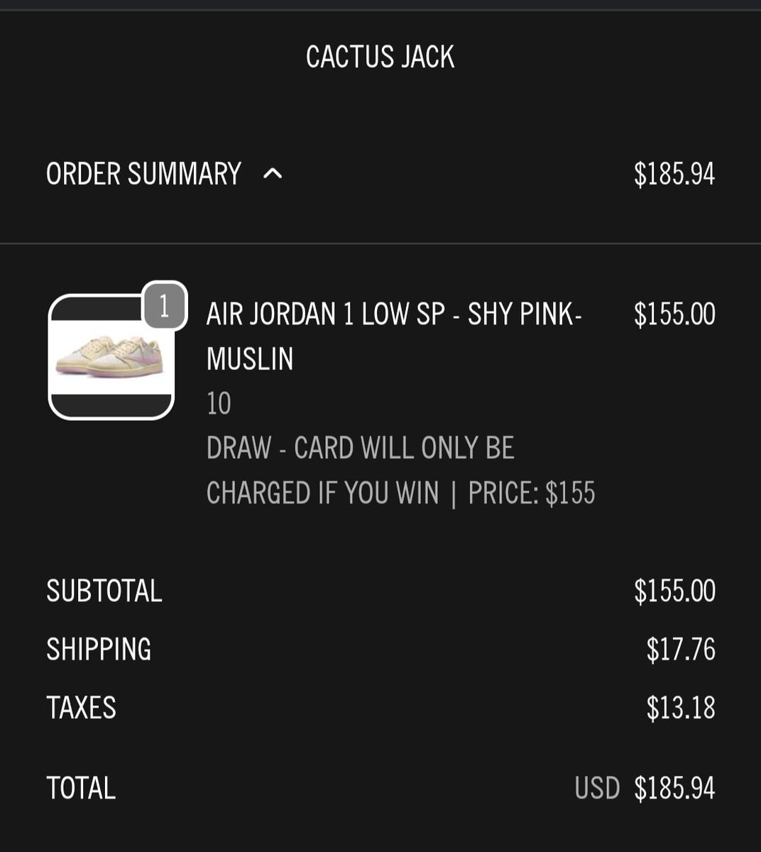 sickknate's tweet photo. @SuperSwipe I forgive you for yesterday. First travis scott win. Lfg https://t.co/nIpULcIrju