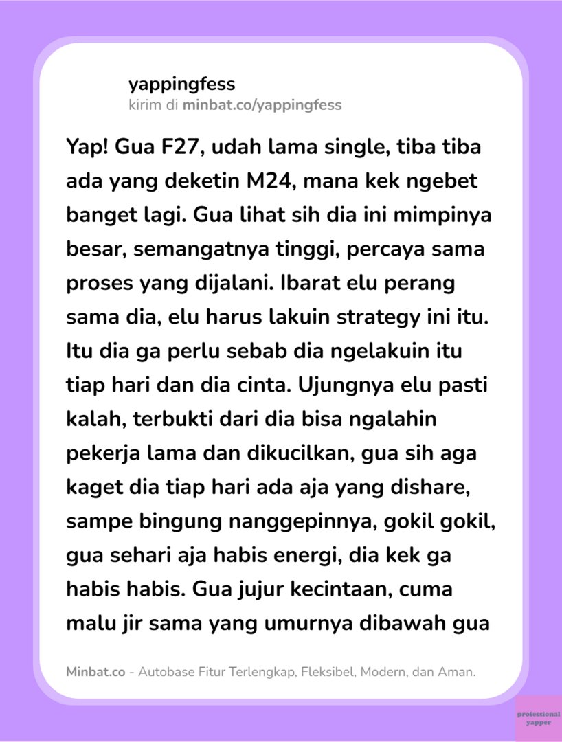 YAPPINGFESS tweet media