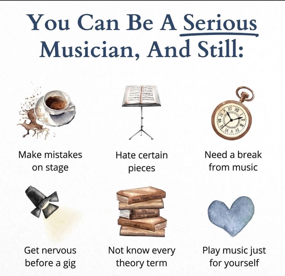 playinglesshurt's tweet photo. Good morning. Just a reminder. The most important thing for me is to be authentic; be you; if you play with commitment and passion that’s what audiences remember. #music https://t.co/h1lxt1PYe9